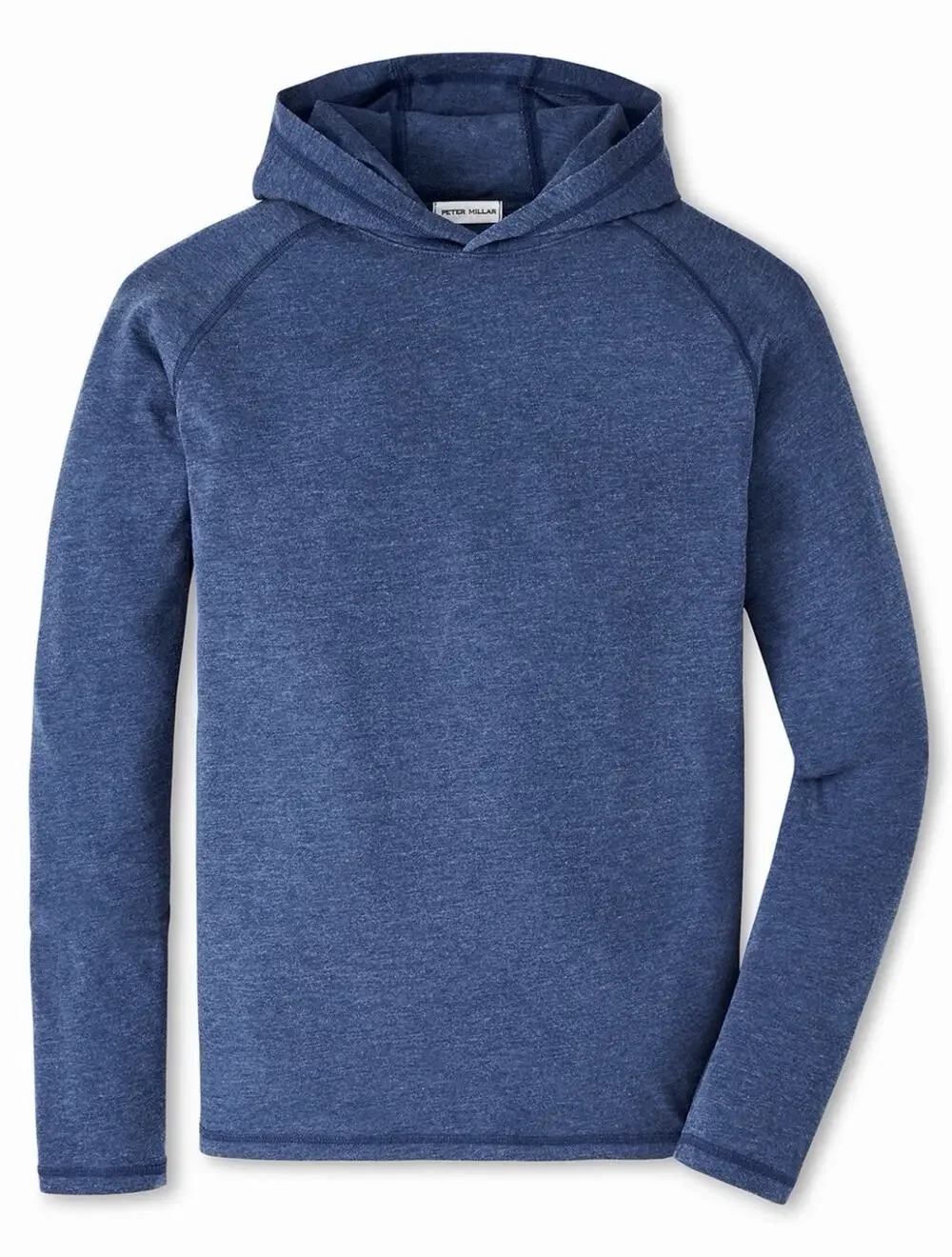 Peter Millar Men's Atlantic Blue Cannon Popover Hoodie small MS24K74-ATL